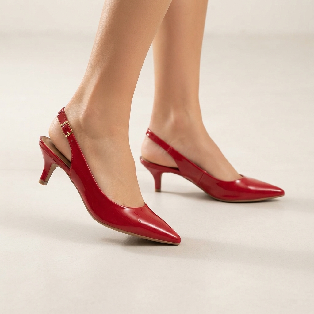 Stiletto Vizzano Verniz Premium Cereza