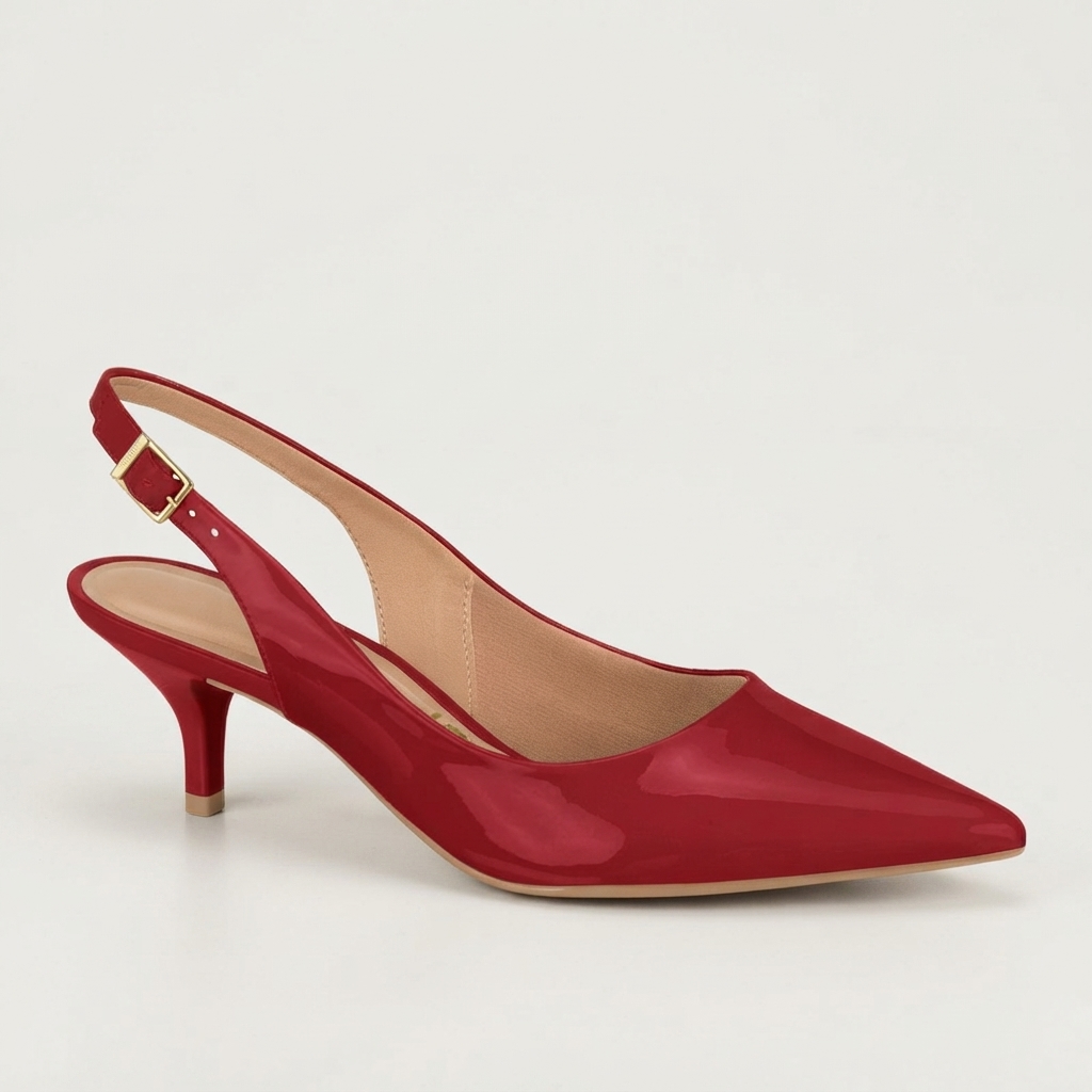 Stiletto Vizzano Verniz Premium Cereza - Imagen 3