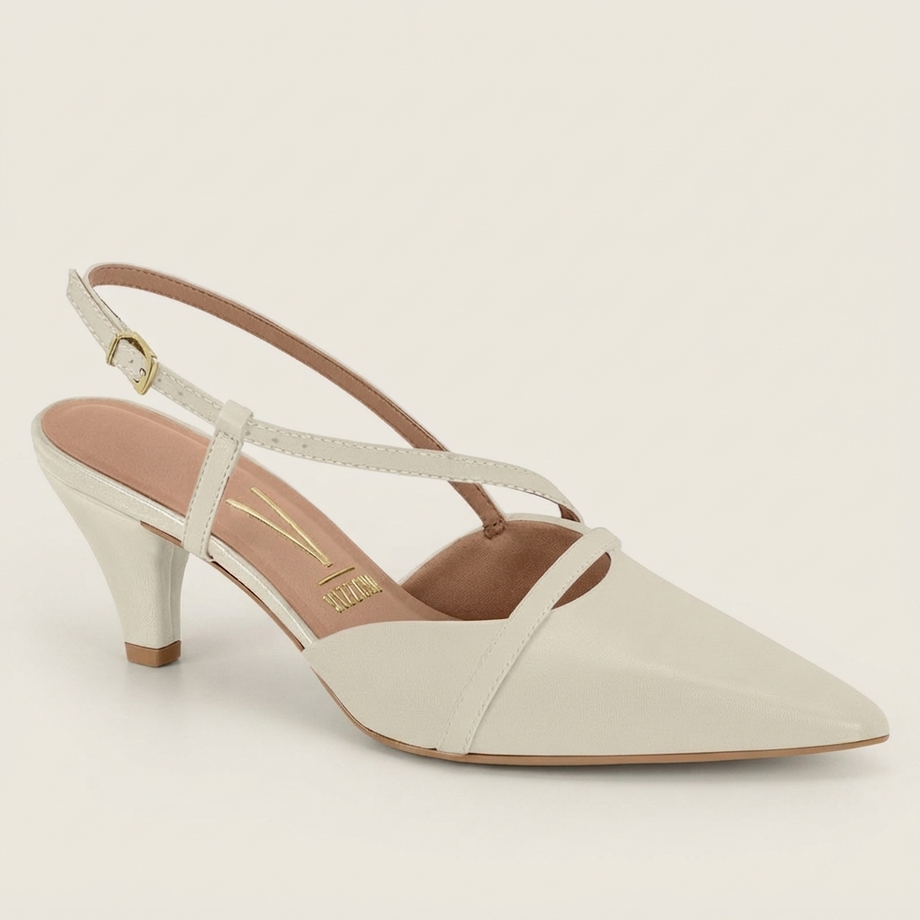Stiletto Vizzano Pelica Blanco Off