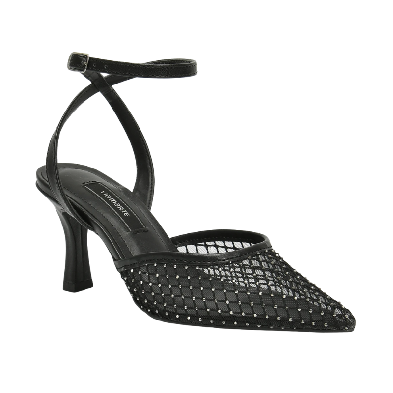 Stiletto Via Marte Napa Casual Negro
